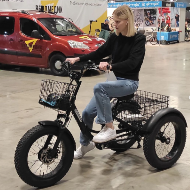 Трехколесный велосипед для взрослого трицикл трайк фэтбайк