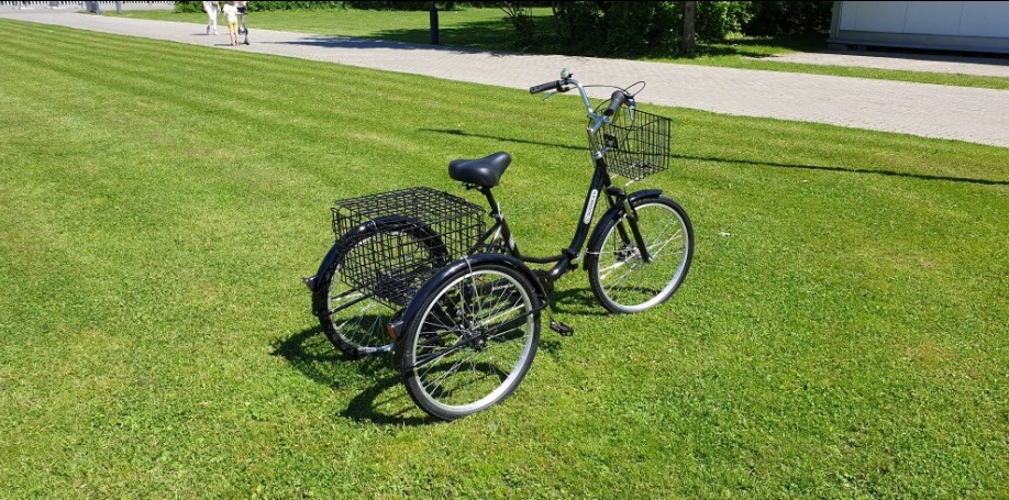 Трехколесный велосипед для взрослых складной купить