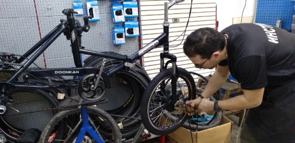 Трехколесный велосипед складной для взрослых Дункан Трайк Doonkan Trike 20