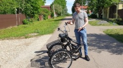 Трехколесный велосипед для взрослых трицикл трайк байк